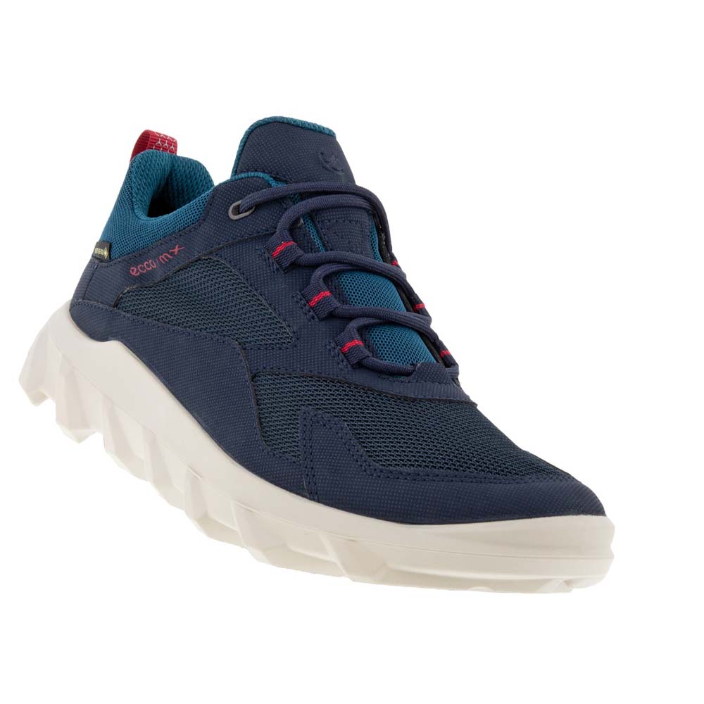 Women's Ecco Mx Low Gtx Sneakers Blue | Canada 228LIS